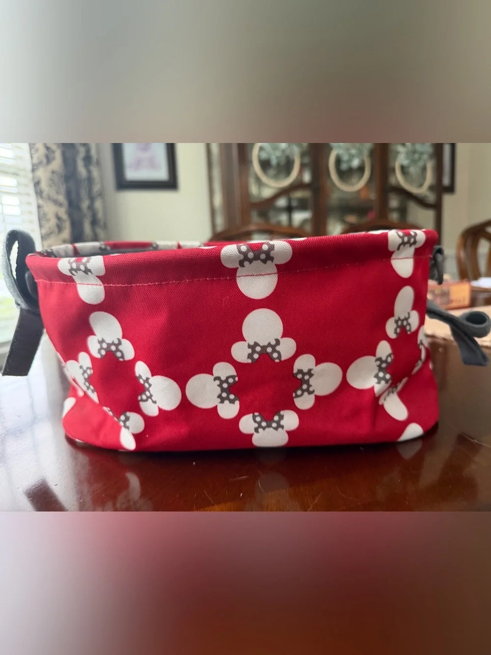 Disney Red Minnie Mouse Patterned Stroller Car organizer - Women Bags multi use